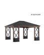 13X15 Ridgewood One-Tiered Hardtop Gazebo V1