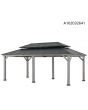 12x20 Archwood Steel Top Gazebo(Post 14)