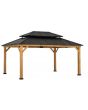 12x16 Archwood Steel Top Gazebo