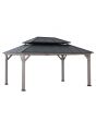 12x16 Archwood Steel Top Gazebo