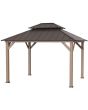 10x12 Archwood Iron Roof Tent  (W/ Netting)