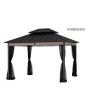 HANCOCK 10X12FT HARDTOP METAL GAZEBO