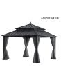 12x12 Kingston Hardtop Gazebo