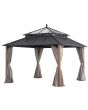 12x12 Kingston PC Top Gazebo