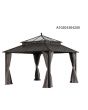 12x12 Kingston PC Top Gazebo