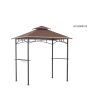 Grill gazebo with LED lights