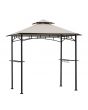 8x5 Softtop Grill Gazebo(Frosted Birch)