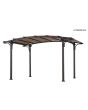 WOLCOTT PERGOLA 13-FT X 8-FT