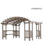 10x14 Bertram Arched Pergola