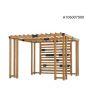 Summercove 10X10 Sophia V.1B Pergola(With Hanging Planters)