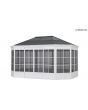 CANVAS Frobisher Solarium Gazebo 12' x 16'