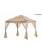 Sunjoy Pop-Up Gazebo Dome Tan