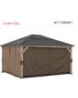 Curtain For 13x15 Hardtop Gazebo