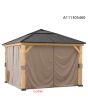 Curtain Universal For 9x9 Wood Gazebo
