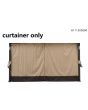 Curtain For 11x13 Moorehead Domed Soft Top Gazebo
