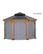 Curtain For 13x13 Hardtop Gazebo