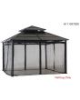 12Ft. X 12Ft. Gazebo Mosquito Netting