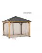 Netting Universal For 11x11 Wood Gazebo