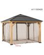 Netting Universal For 11x13 Wood Gazebo