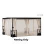 Netting For 11x13 Belcourt Gazebo