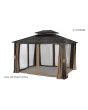 FOR LIVING Essex Gazebo Walls and Netting