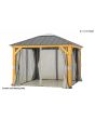 CANVAS Kingsmere 10x10 Gazebo Walls & Netting