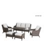 Mandel 6 Piece Conversation Dining Set