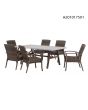 Ralston V3 7PC wicker dining set
