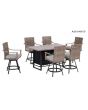 San Marino 7PC Counter Height LP Dining Set