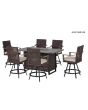San Marino 7PC Counter Height LP Dining Set