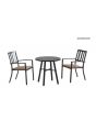 3-Piece Metal Slat Bistro Set