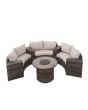 Dorset 8pc Sectional Chat Set