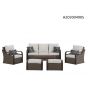 Rumney 6PC Deep Seating Set