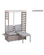 Dunkirk Storage Bench Balcony Set V1 with Removable Canopy