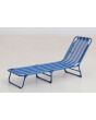Bahari Sunbed (Blue Stripe)