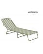 Bahari Sunbed (Green Stripe)