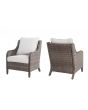 Windsor 2pk Lounge Chairs(Mandel)