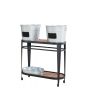 Saunders Double Beverage Tub Station(34In Height)