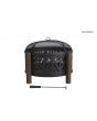 SS 31-IN DEEP BOWL FIRE PIT