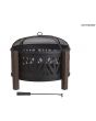 SS 31-IN DEEP BOWL FIRE PIT
