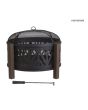 SS 31-IN DEEP BOWL FIRE PIT