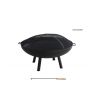 Windgate 40 Inch Fire Pit With Spark Guard