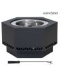 Lawrence V.1B 26IN. Hexagonal Low Smoke Firepit