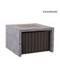 38IN Farnsworth V.1C Square LP Firepit Table