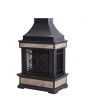 Heirloom Slate Fireplace-Black