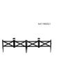 Cromwell V.2 Solar Garden Border Fencing 2D (5PK)