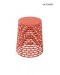 HDO Siena Orange Horizontal Stamped Drum