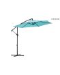 9ft. OFFSET UMBRELLA BLUE