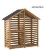 Highwood Cedar Firewood Storage Rack V1