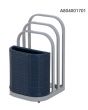 Pickford Towel Rack and Hamper(Navy Blue)